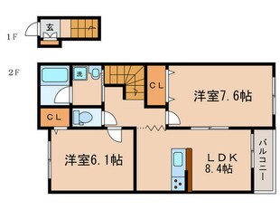 クラスペディアの物件間取画像